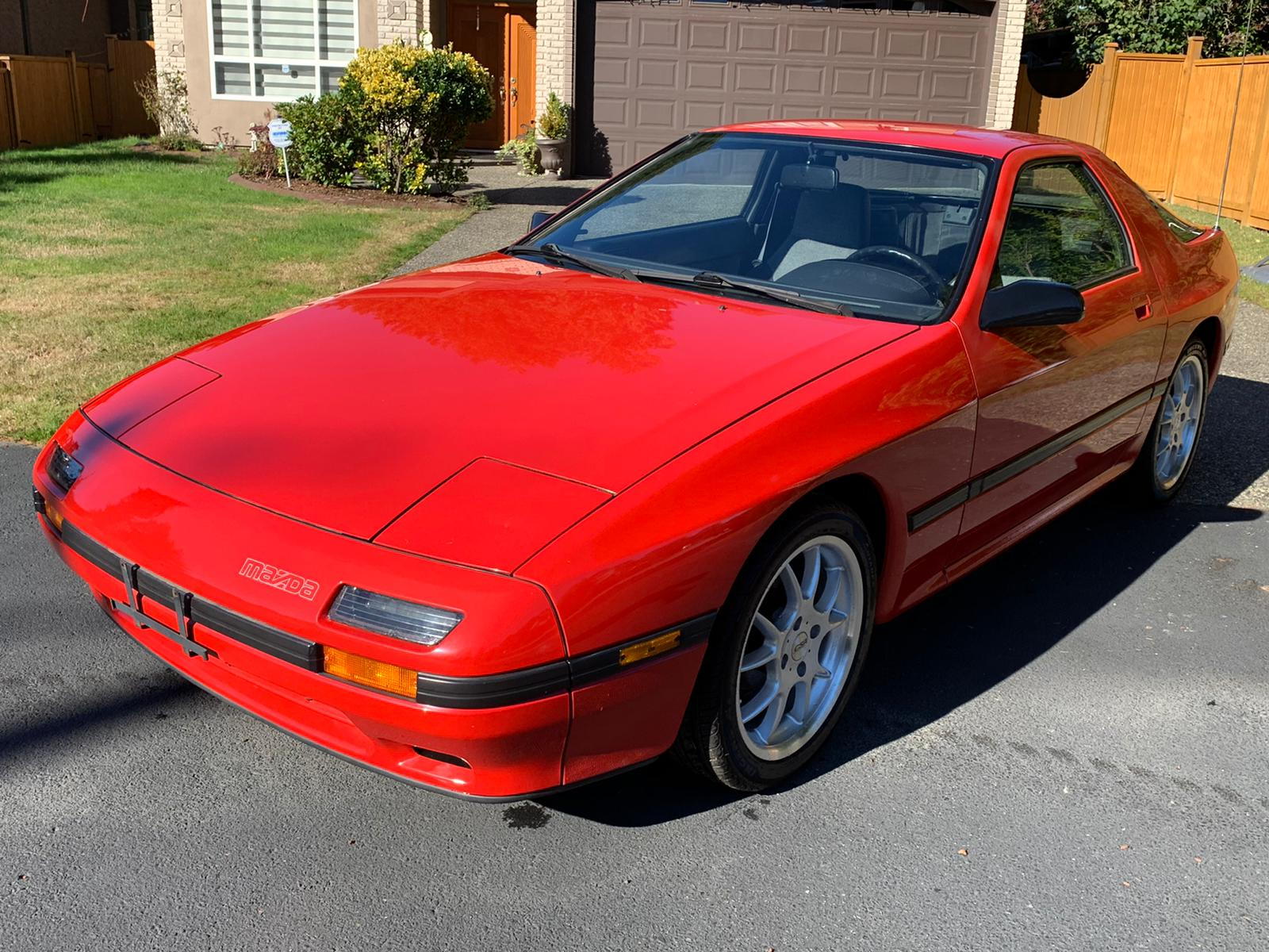 1987 Mazda RX-7 - 1987 RX7 like new only 71000miles - Used - VIN JM1FC3315H0539264 - 71,000 Miles - Other - 2WD - Automatic - Coupe - Red - Surrey, BC V3V2J2, Canada