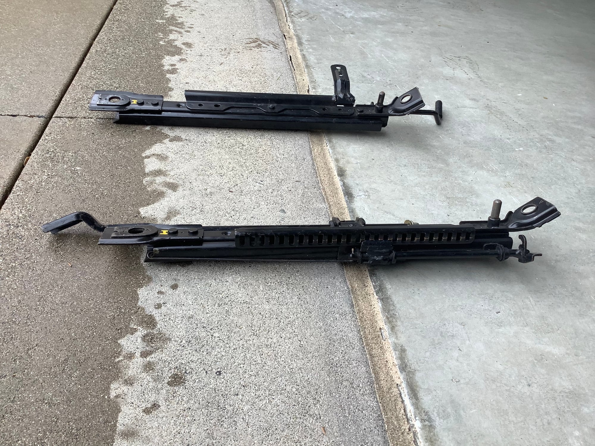 Interior/Upholstery - 93 94 95 OEM Mazda RX7 FD3S Manual Seat Track Rail Slider - Left (Driver) Side - Used - 1993 to 1995 Mazda RX-7 - Mission Viejo, CA 92694, United States