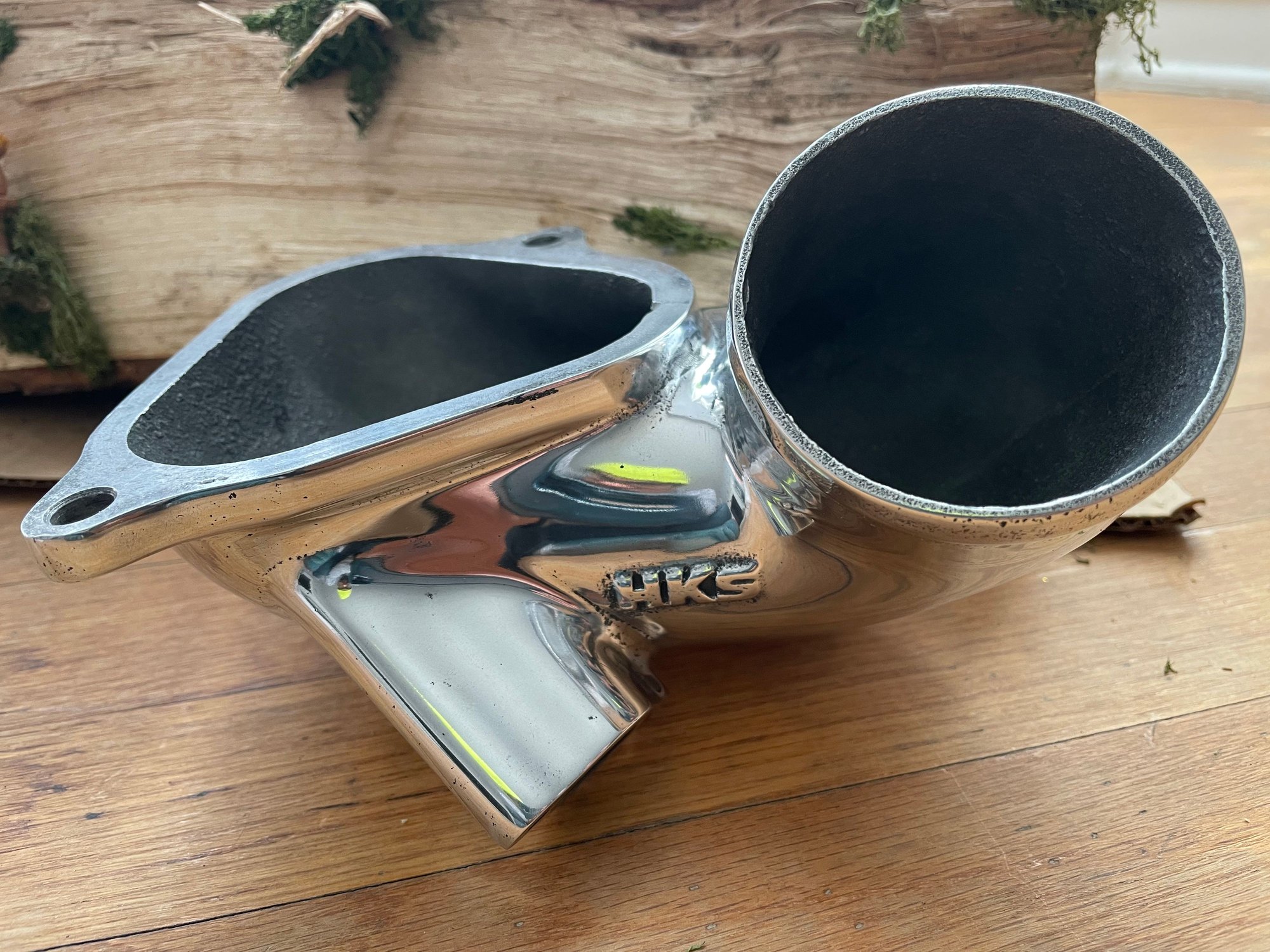 Engine - Intake/Fuel - Very Rare HKS FC Compression Elbow w/2x Injectors Bungs and sensor ports - Used - 1979 to 1991 Mazda RX-7 - Chicago, IL 60641, United States