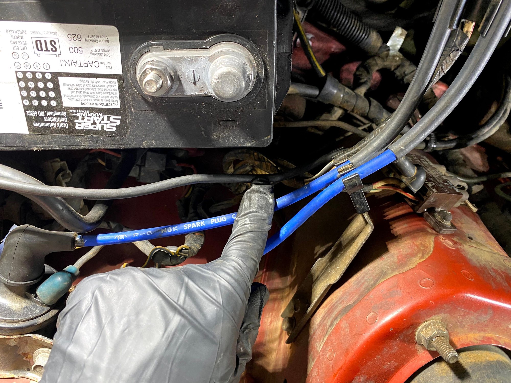 Battery cables too short in length? Mazda RX7 Forum