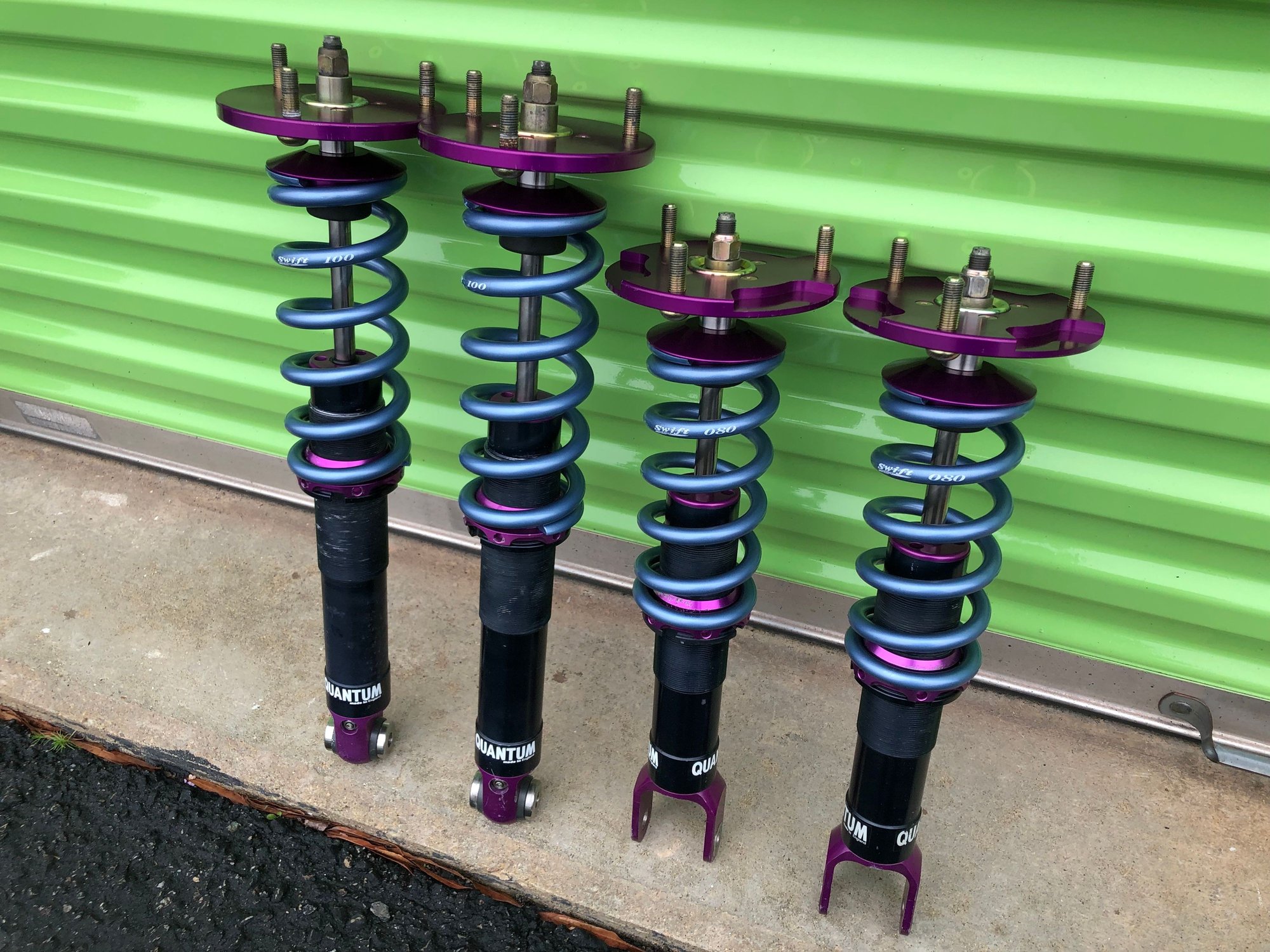 Steering/Suspension - Quantum Coilovers w/ 10K/8K Swift Springs - Used - 1993 to 2002 Mazda RX-7 - Hampton, VA 23663, United States