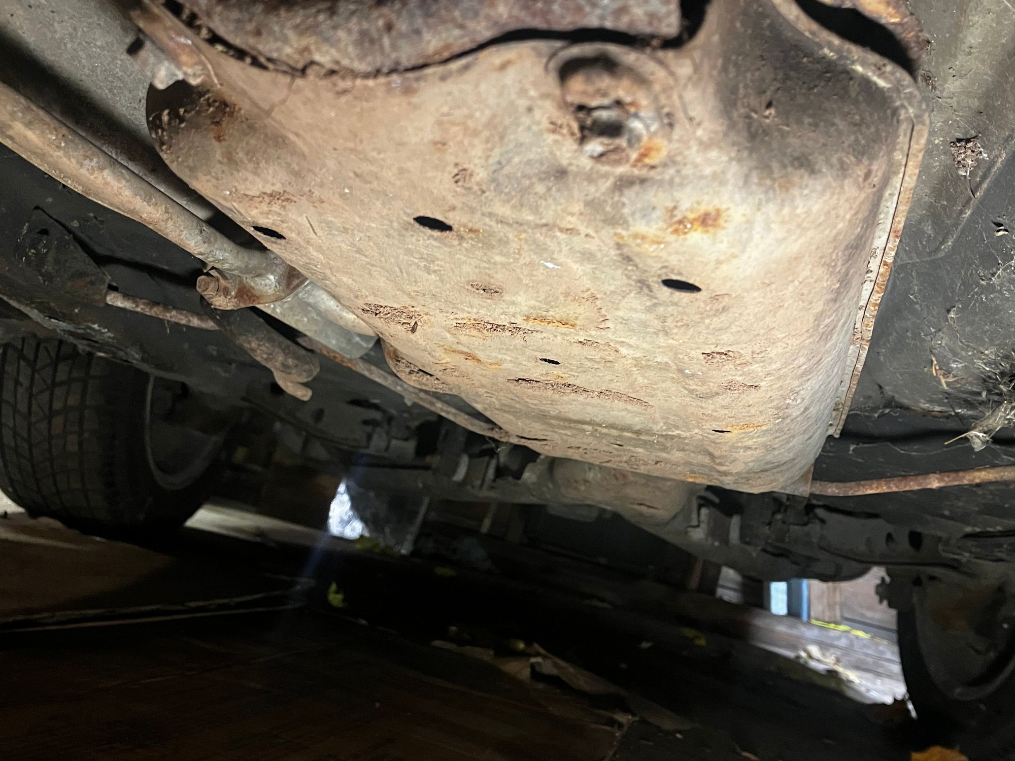 Everything is still there