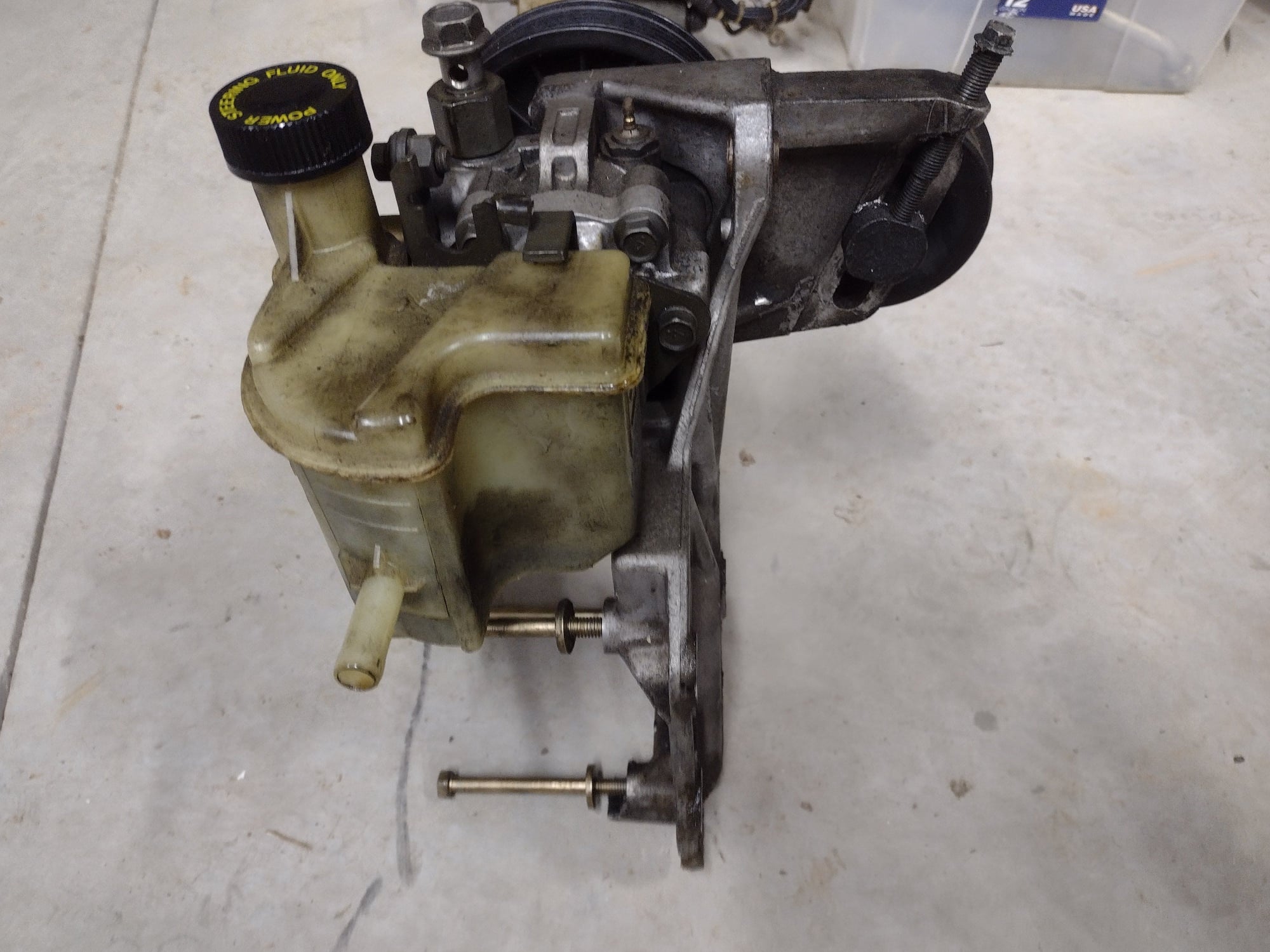 Accessories - FD A/C Compressor, Power Steering Pump, Bracket, Pulley - Used - 1993 to 2002 Mazda RX-7 - Dawsonville, GA 30534, United States