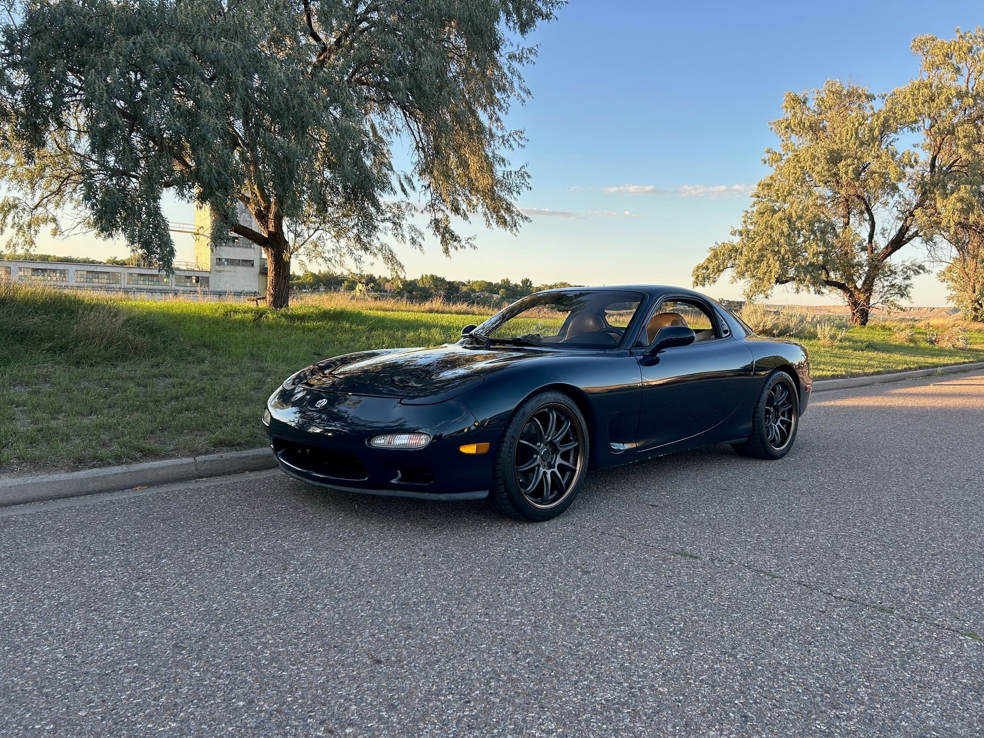 1993 Mazda RX-7 - 1993 RX-7 Manual Montego Blue Touring - Factory repaint, fresh street port rotary - Used - VIN JM1FD3318P0203166 - 83,000 Miles - Other - 2WD - Manual - Coupe - Blue - Calgary, AB T1B4C3, Canada
