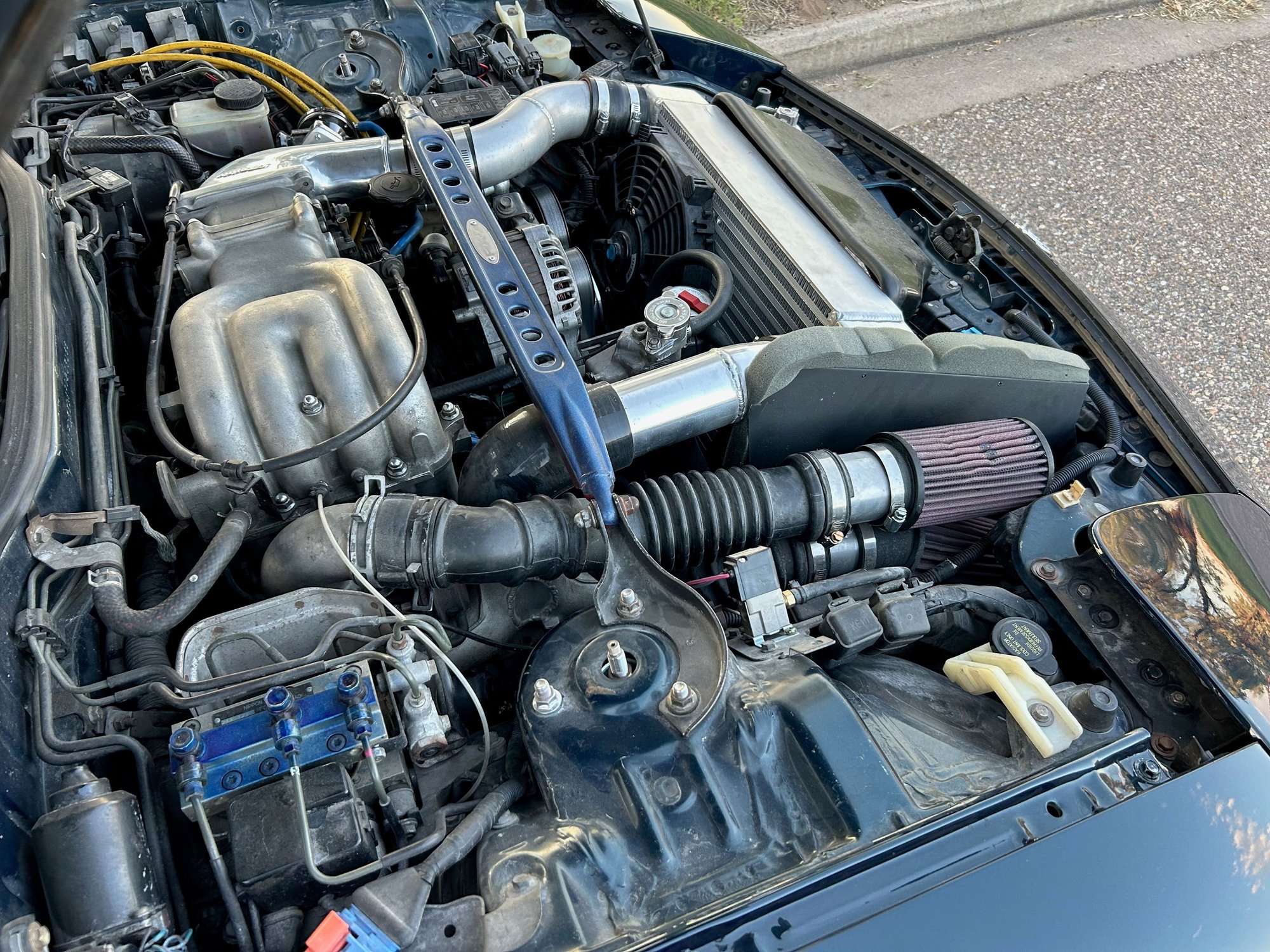 1993 Mazda RX-7 - 1993 RX-7 Manual Montego Blue Touring - Factory repaint, fresh street port rotary - Used - VIN JM1FD3318P0203166 - 83,000 Miles - Other - 2WD - Manual - Coupe - Blue - Calgary, AB T1B4C3, Canada