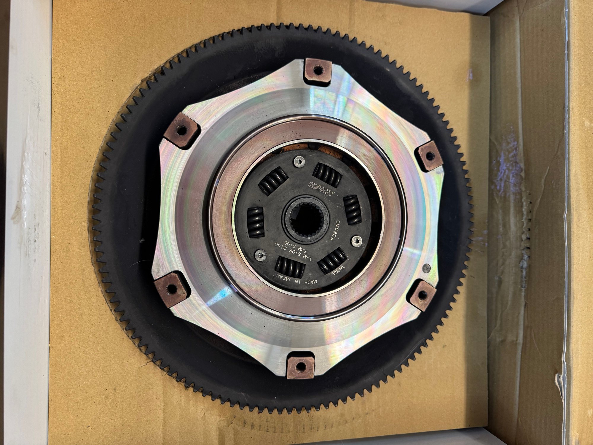 Drivetrain - Exedy hyper multi twin disc clutch FD - Used - 1993 to 1995 Mazda RX-7 - Leonardtown, MD 20650, United States