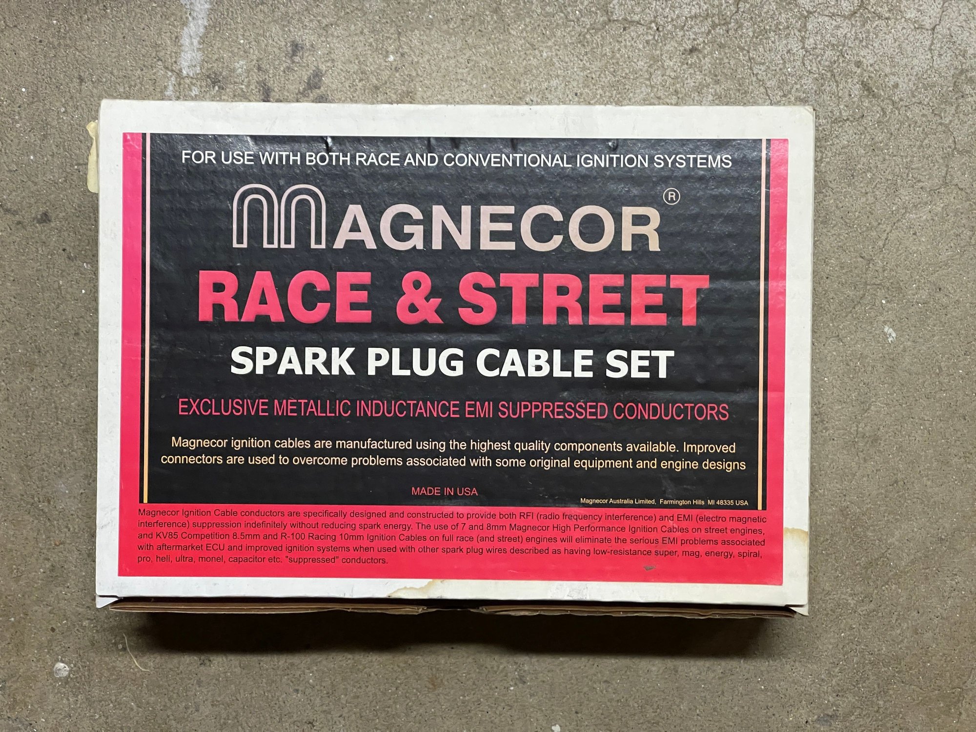 Engine - Intake/Fuel - Magnecor Spark Plug Wires - New - New - 1993 to 1995 Mazda RX-7 - Fullerton, CA 92833, United States