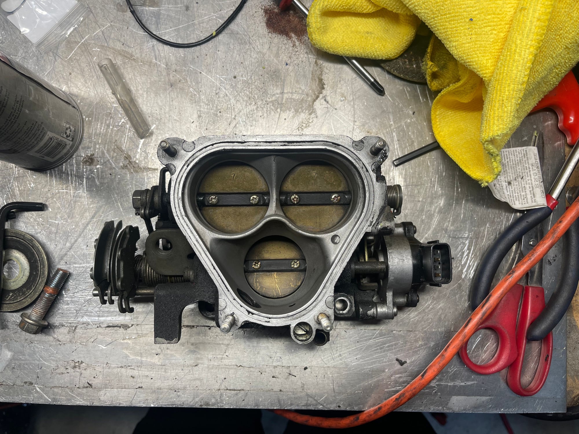 Engine - Intake/Fuel - FD s6 throttle body with TPS - Used - 1992 to 2002 Mazda RX-7 - Everett, WA 98204, United States
