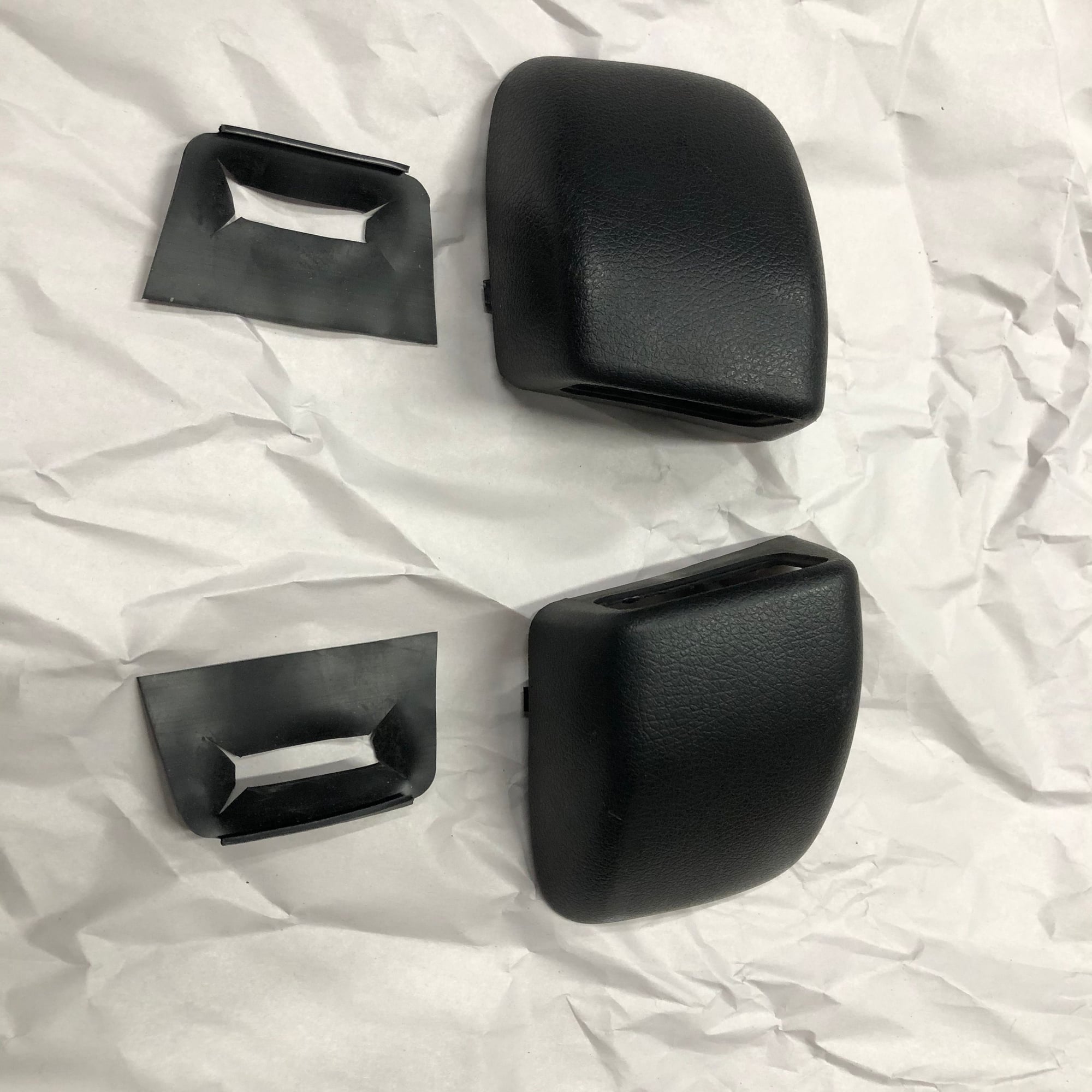 Interior/Upholstery - FD RX7 Rear Seat Bracket Covers - Used - 1993 to 2002 Mazda RX-7 - Calgary, AB XXXXXX, Canada