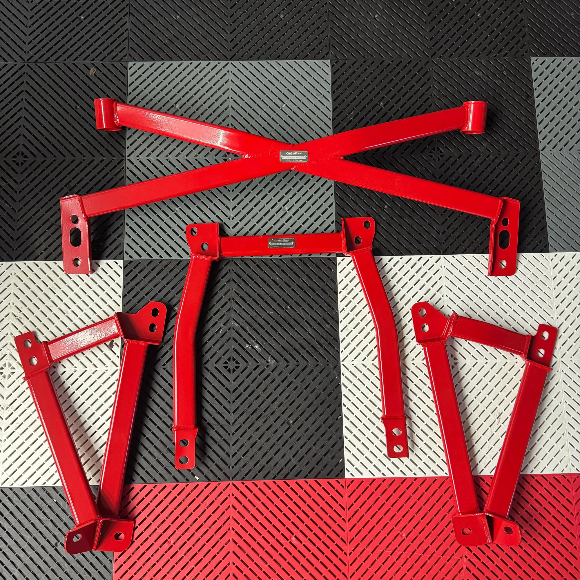 Steering/Suspension - AutoEXE Under Body Brace Set for Mazda RX-7 FD3S - Used - 1992 to 2002 Mazda RX-7 - Birmingham, MI 48323, United States