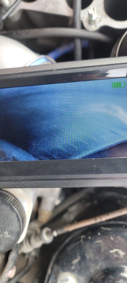 Having issues starting and trying everything but i noticed these lines on the exhaust port side on the back rotor.  Could it be a seized side seal?