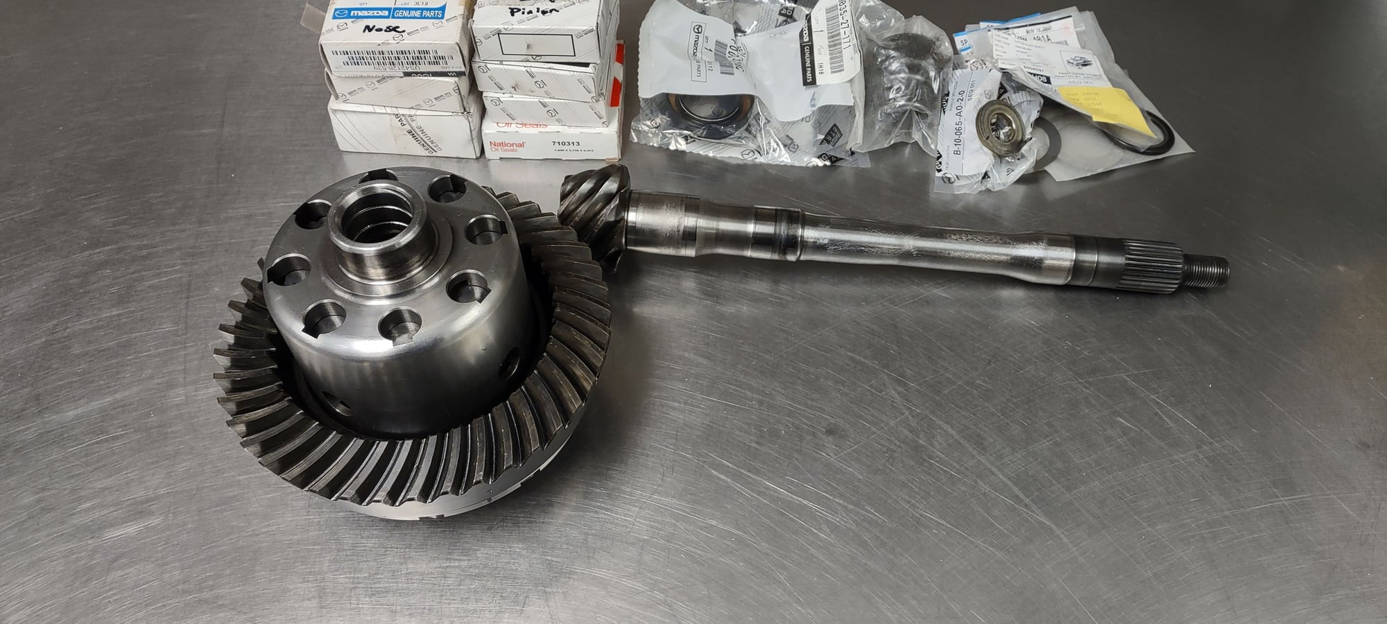 Drivetrain - Rx7 Fc 5.12 Ring & Pinion with Kaaz Differential - Used - 1986 to 1991 Mazda RX-7 - Hayward, CA 94544, United States