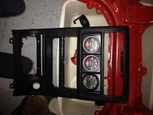 $12 eBay dash gauge panel