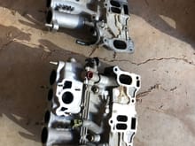 Lower intakes $60.00 each, one with fuel rail 75.00 plus freight.