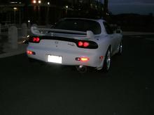 Rear view