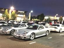 Crowd gathers around the Spirit R, market Crossing, June 17, 2021