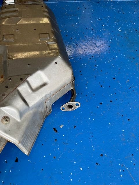 Engine - Exhaust - FD OEM US market main catalyst - 6K mile take off - Used - 1992 to 2002 Mazda RX-7 - Rancho Santa Margarita, CA 92688, United States