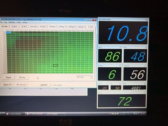 Power FC engine management and Datalogit tuning