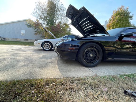 Infini on vert 
3 piece bbs on turbo 2