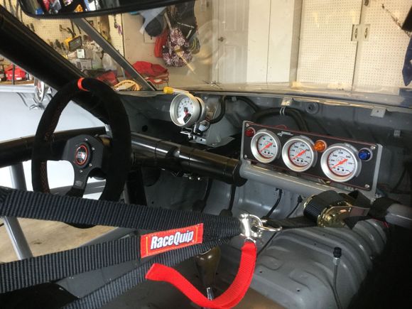 Old school analog gauges for old car