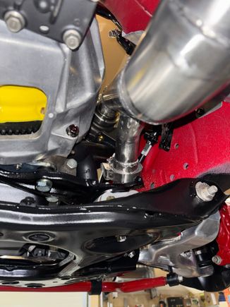 Next was exhaust. I’ve got the turbo (Borg Warner s300sx-e) and a proline exhaust manifold mounted it’s time to fab the down pipe and waste gate(precision turbo 46mm). 3” & 1.75”stainless with vibrant racing bends and pie cuts. 