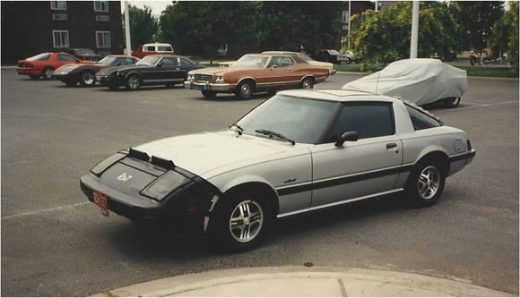 How the car looked in 1987 when I first owned it.