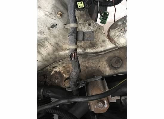 Chassis harness damage