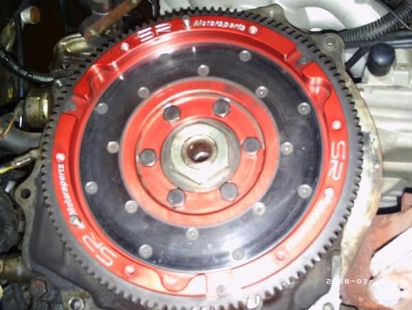 SR Motorsports 8lb flywheel