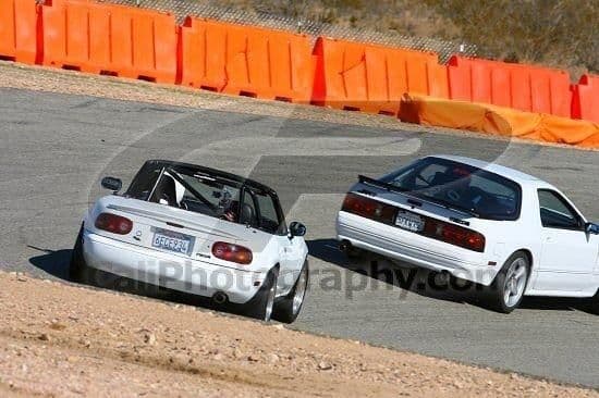 Chasing down Jesse @ Willow Springs