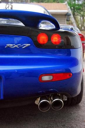 Sexy Rear on the Blue Devil...new tails coming soon