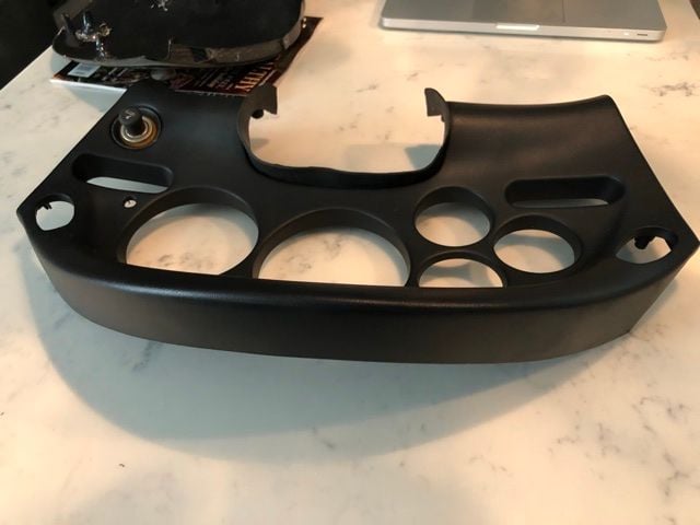 Interior/Upholstery - Carbon Gauge Hood and 94 texture Gauge cluster surround - Used - 1992 to 2006 Mazda RX-7 - Charleston, SC 29492, United States