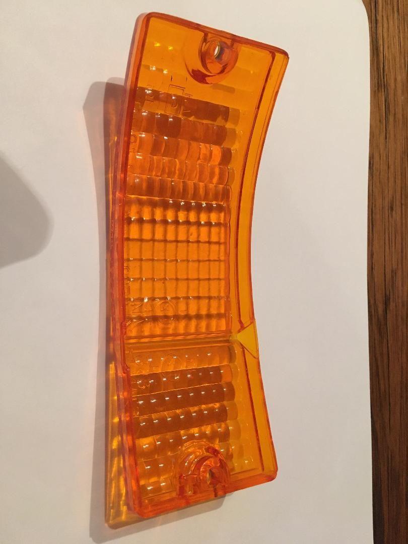 Lights - 1981 to 1985 Front DRIVER Side Turn Signal Amber Lens - Used - 1981 to 1985 Mazda RX-7 - Greenwich, CT 06831, United States