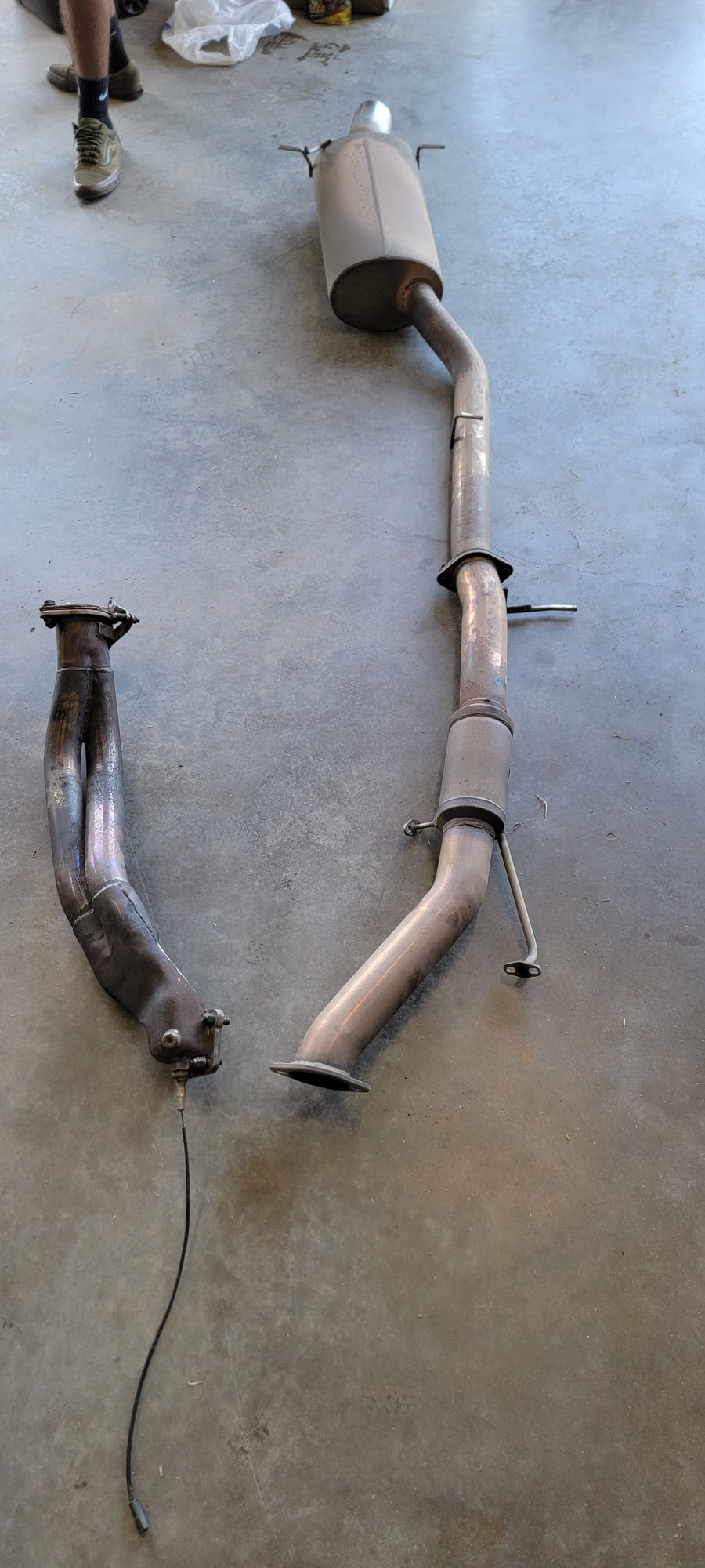 Engine - Exhaust - Knight Sports Exhaust (Downpipe included) - Used - 1992 to 2002 Mazda RX-7 - Burleson, TX 76028, United States