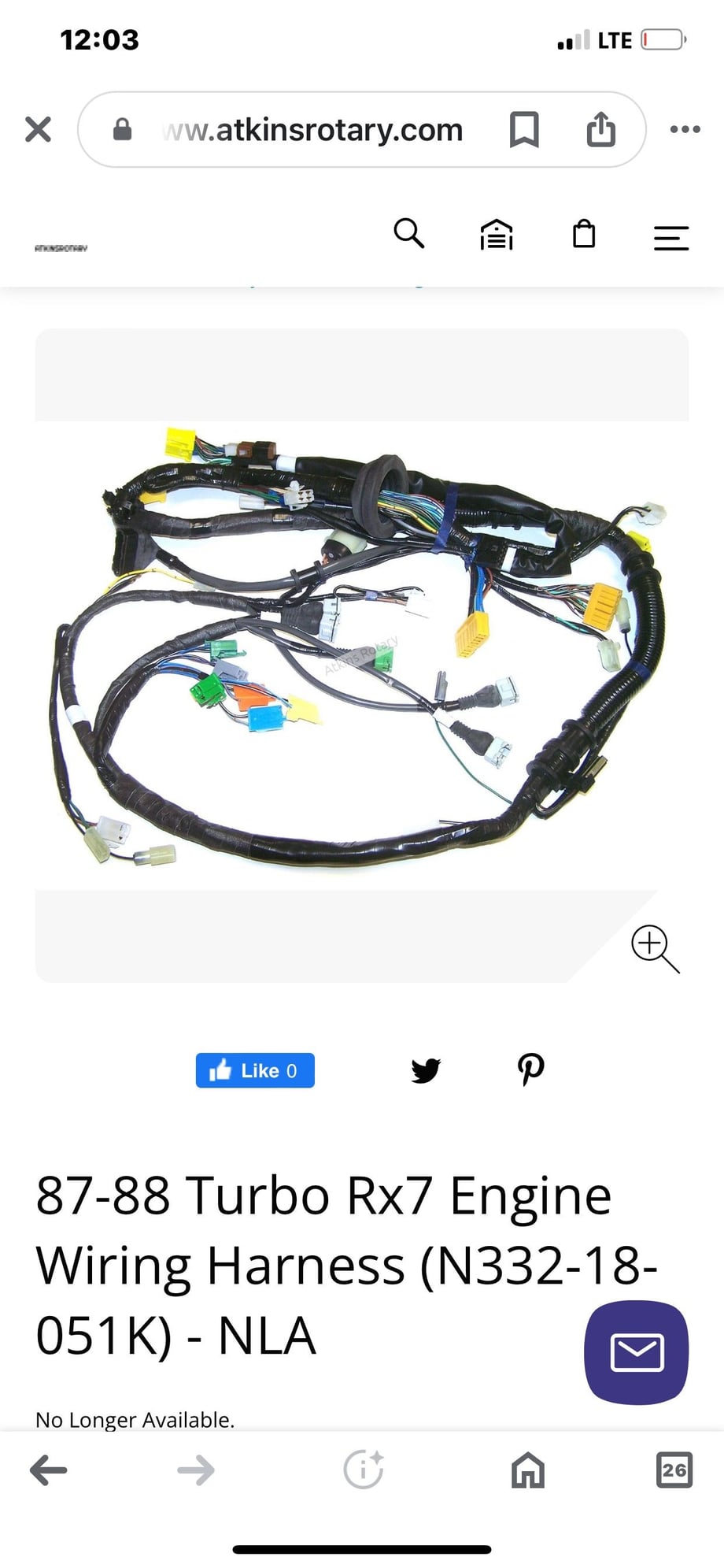 Engine - Electrical - Want to buy 87-88 Turbo engine wiring harness with ECU - New or Used - Prince Frederick, MD 20678, United States