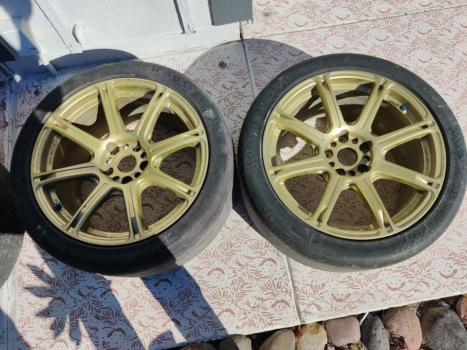 Wheels and Tires/Axles - Work Emotion XC8 Staggered 18's with Hooser R6 Tires - Used - 0  All Models - Tucson, AZ 85742, United States