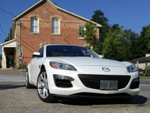 My 2010 Pearl White RX8.  17000 kms.
