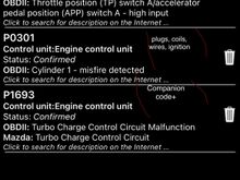 Simplified it after some google searches. I have NEVER had these codes before it went into the shop, only codes i was getting was small evap and o2 sensors. I could use all the help i could get 