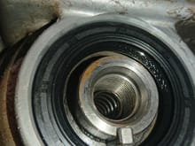New front eshaft seal