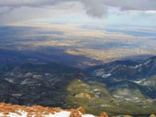 Colorado Springs at 14k ft
