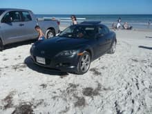 Hanging out on Daytona Beach... After custom clutch...
Got stuck of course. lol