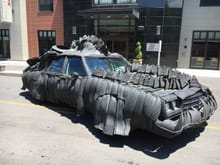 Weird way to recycle tires...