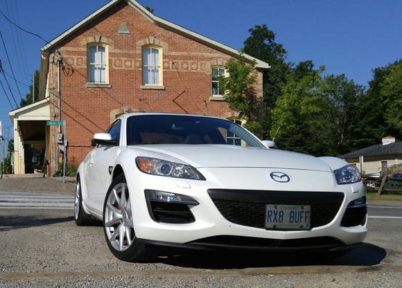 My 2010 Pearl White RX8.  17000 kms.