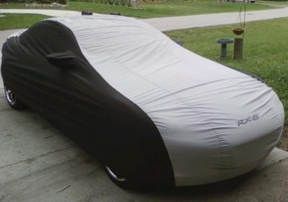 OEM Car Cover BLK/GRY in box with storage bag $280