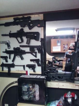 some of my guns in my room