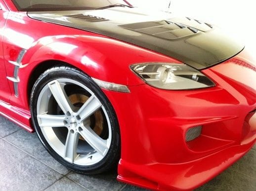 RX8 Front Side
