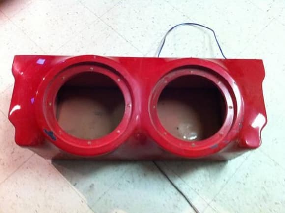 Bought this TC Customs sub box off a local ex-RX8 owner. What it looked like when I picked it up.