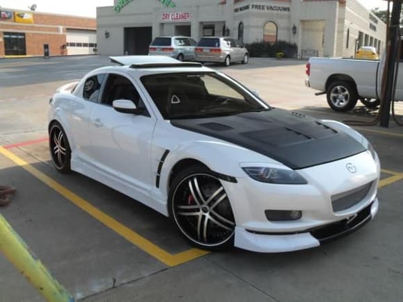 my rx8 after some upgrades