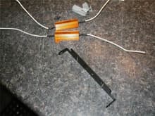 LED Blinker Resistor Installation