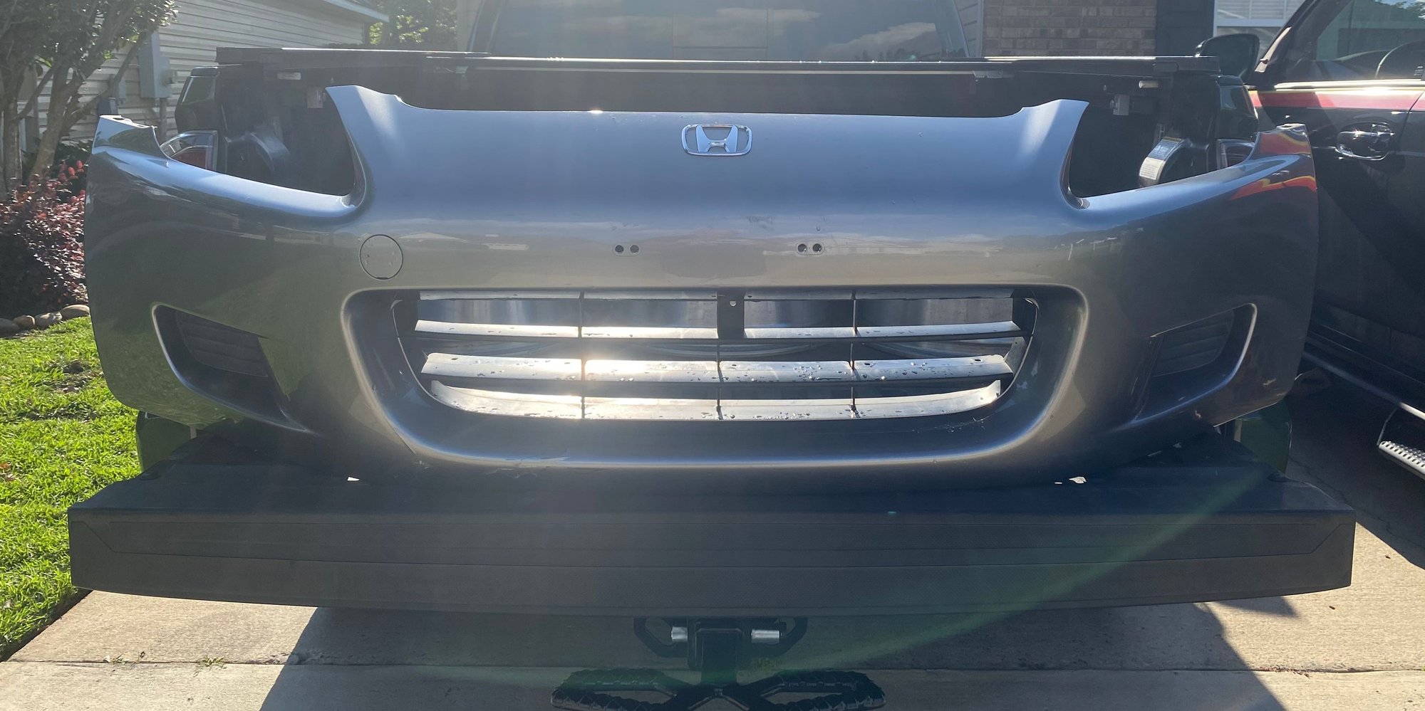 Exterior Body Parts - 2003 AP1 Front Bumper (Slight Damage) Silverstone Metallic - Used - All Years  All Models - Warner Robins, GA 31088, United States