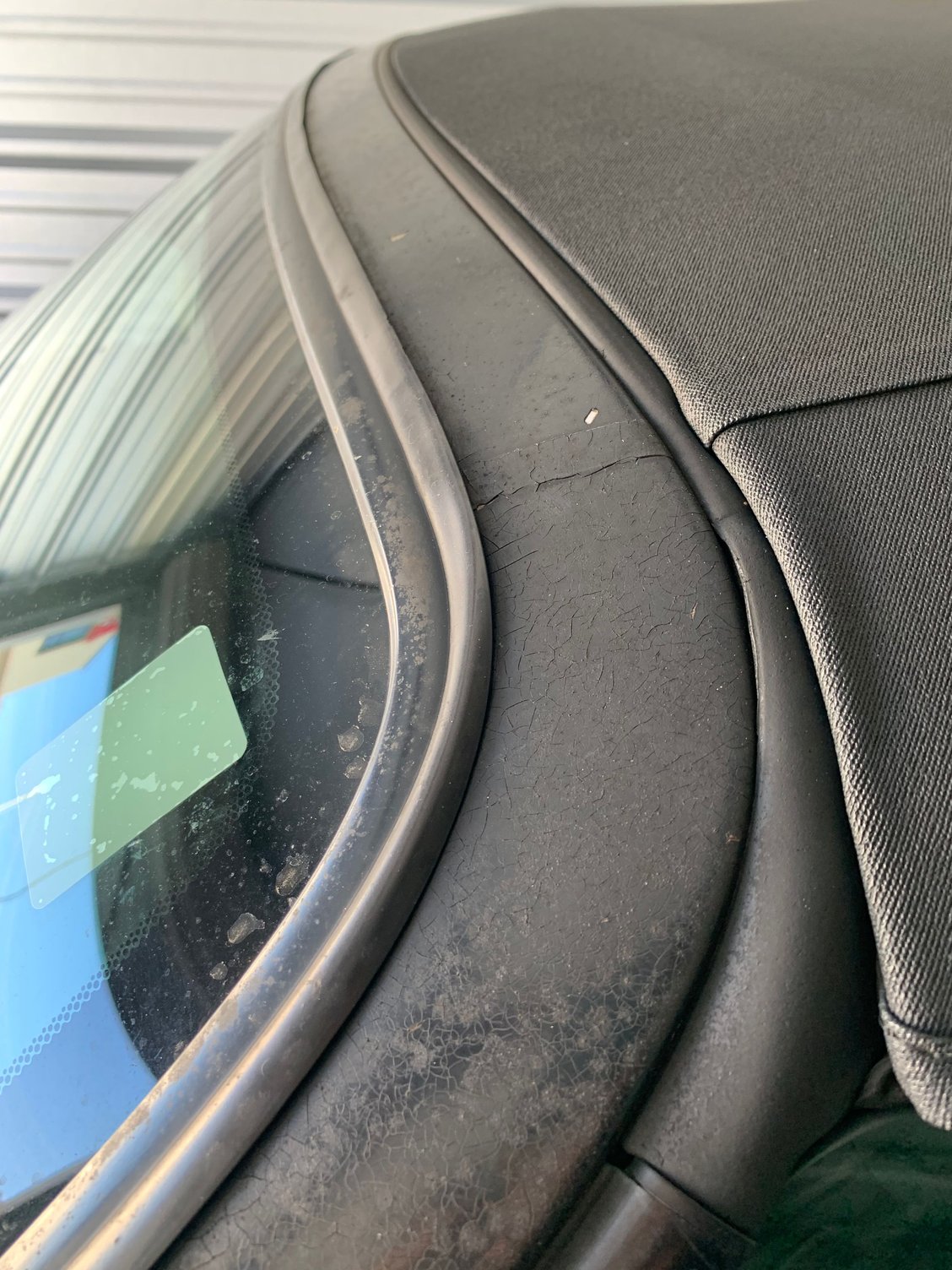 Old windshield tape removal S2KI Honda S2000 Forums